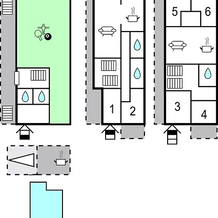 펜션 6 Bedroom Pet Friendly In
